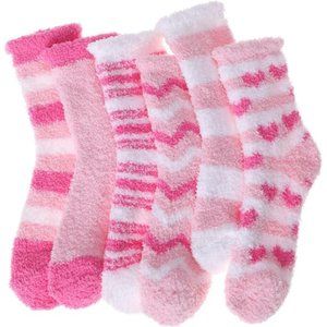 Womens Fuzzy Socks Cozy Fluffy Winter Cabin Slipper Warm Fleece Soft Thick Socks